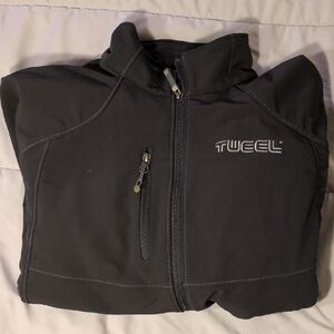 oobe Michelin TWEEL Gray Zip-Up Jacket